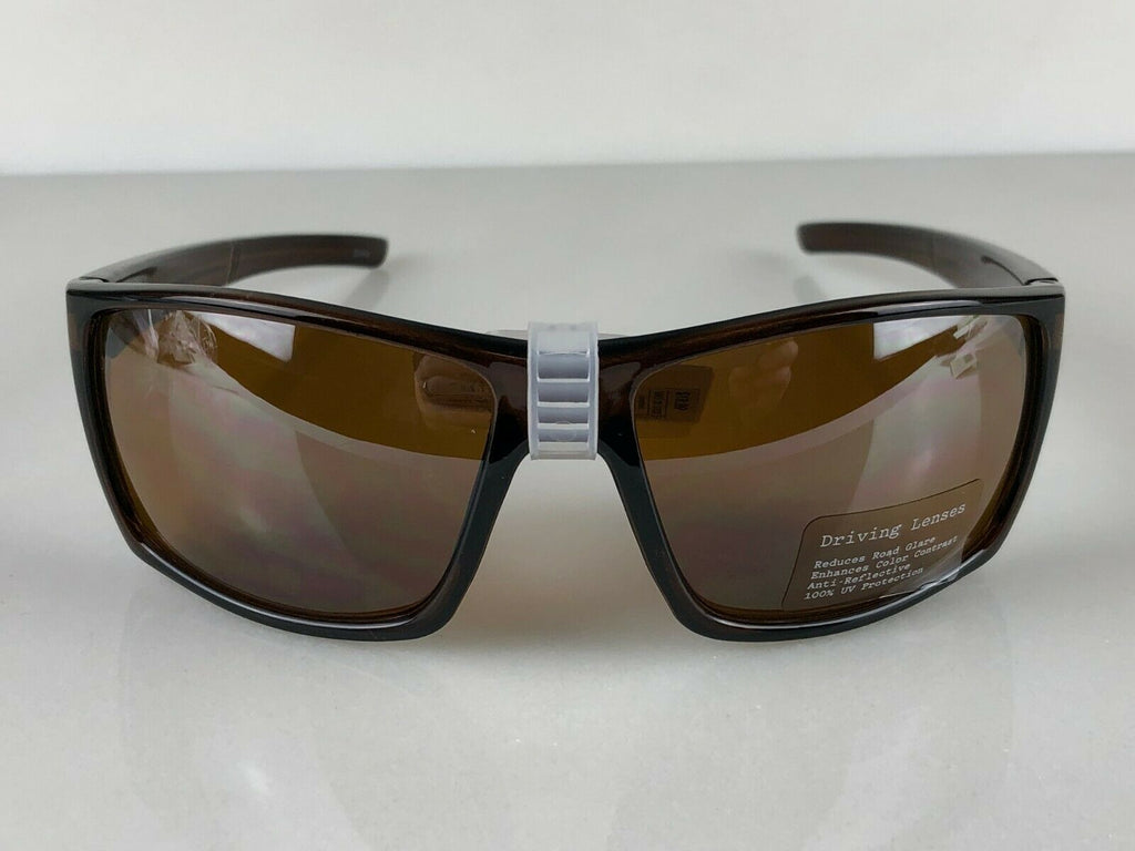 Brown Fashion Sunglasses Men and Unisex Retro Running Driving Glasses
